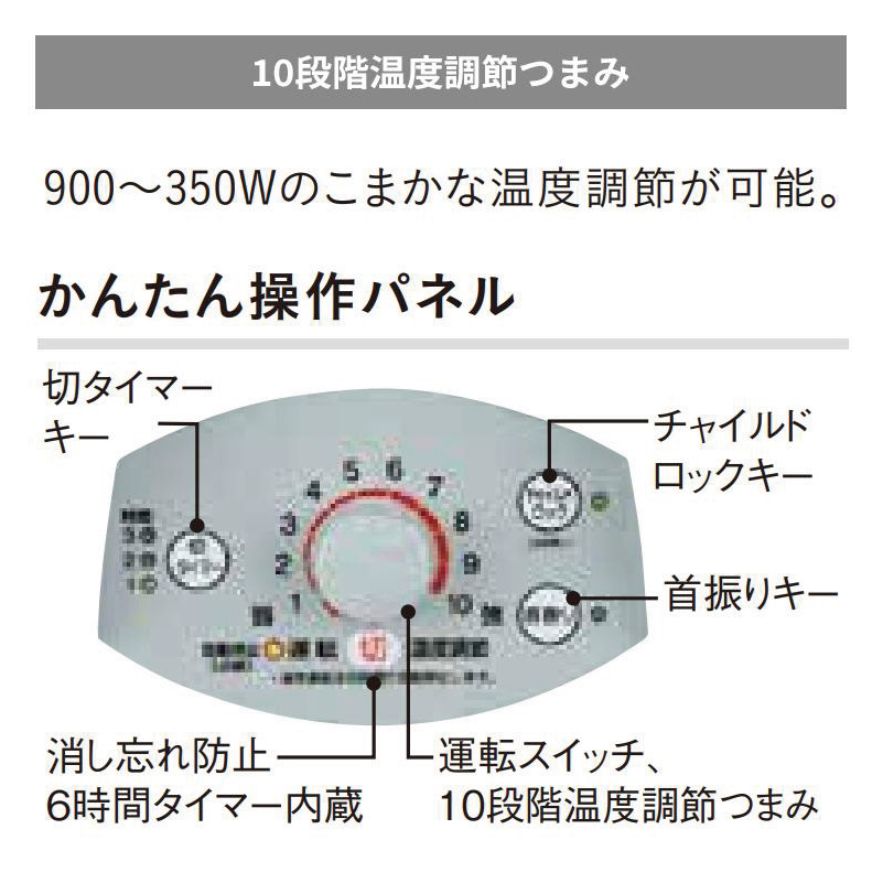 スリムカーボン 暖房器具 コロナ 2024年モデル グレー 遠赤外線