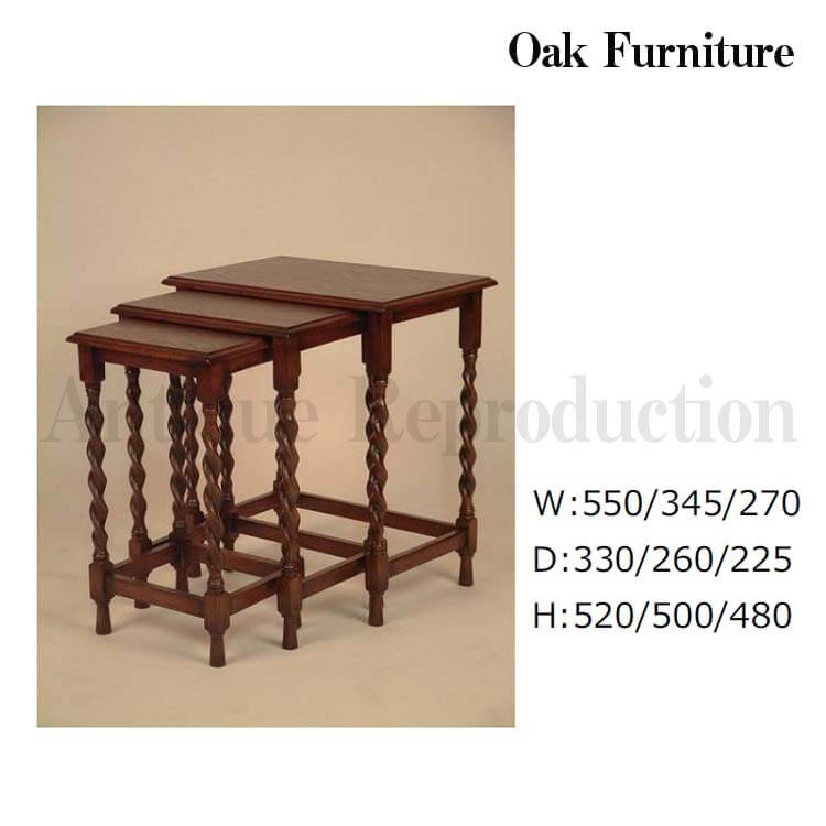 テーブル ネストテーブル アンティーク 机 ヴィンテージ調 シンプル