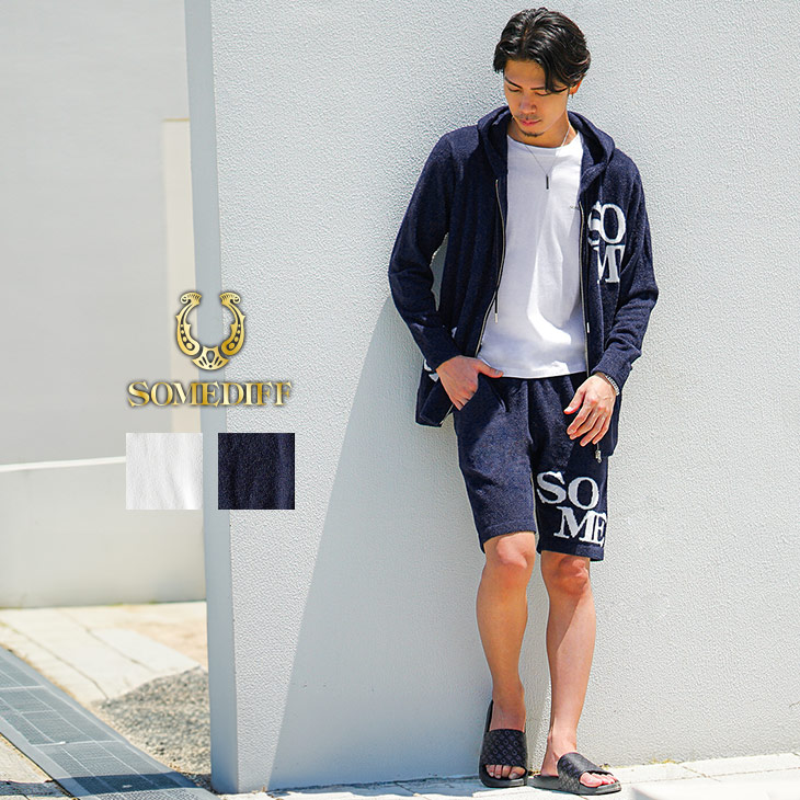 SOMEDIFF（サムディフ） セットアップ メンズ ブランド ハーフパンツ