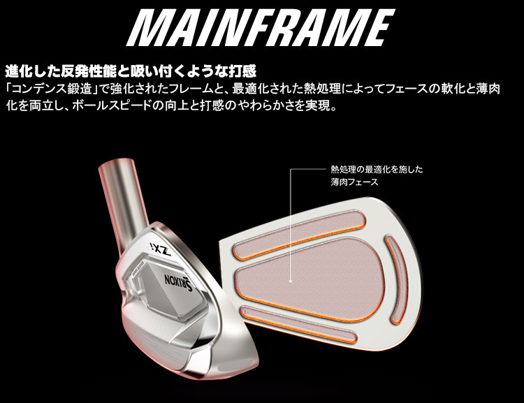 ZXi SRIXON ZXi5 右用 アイアン 5本セット(#6-PW) TRAVIL IRON