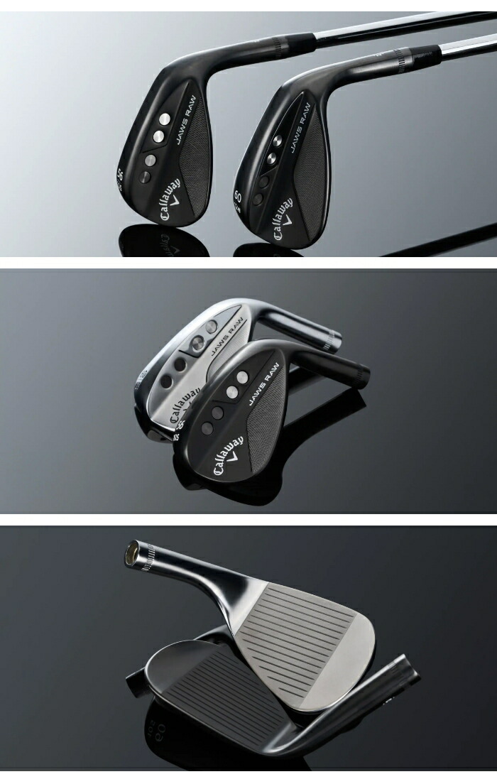 Callaway（キャロウェイ） JAWS RAW ウェッジ ブラック Dynamic Gold