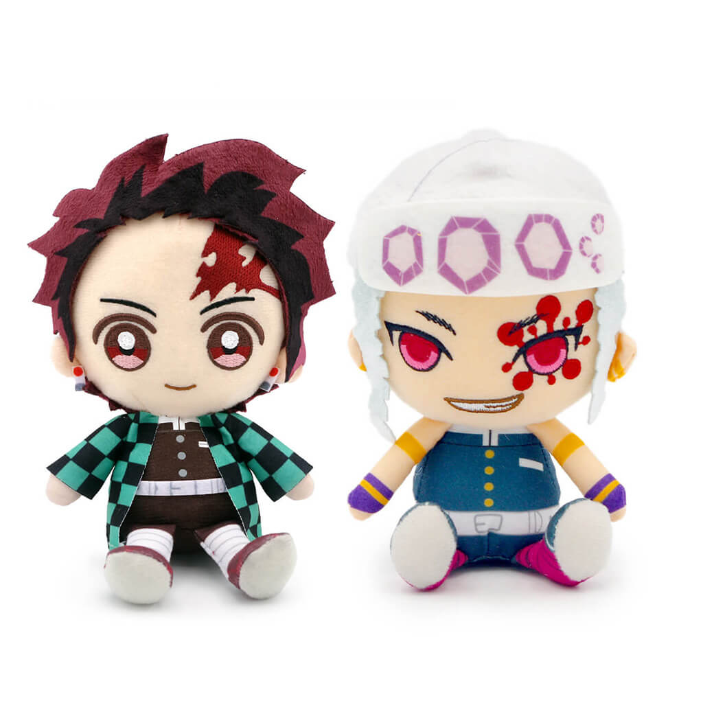 鬼滅の刃 Chibiぬいぐるみ ペアセット 炭治郎 禰豆子 善逸 伊之助 胡蝶