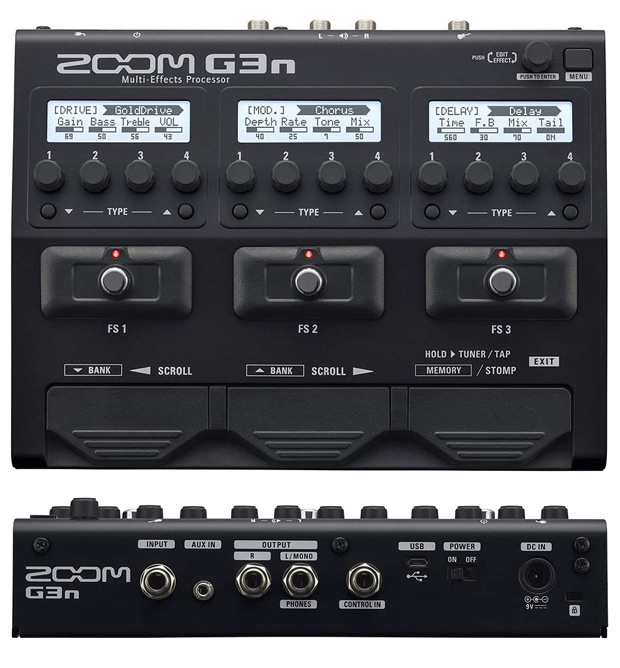 ズーム（zoom） ZOOM G3n エレキギター用 マルチエフェクター GCE-3