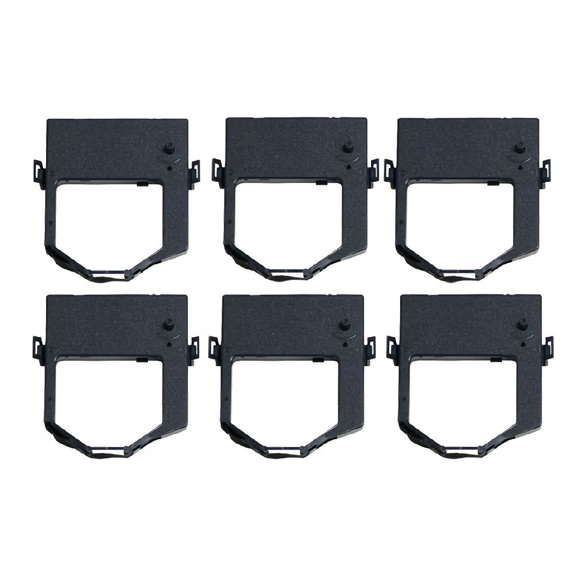 エコッテ JFQC0005205 東芝テック用 インクリボンカセット 黒 6個