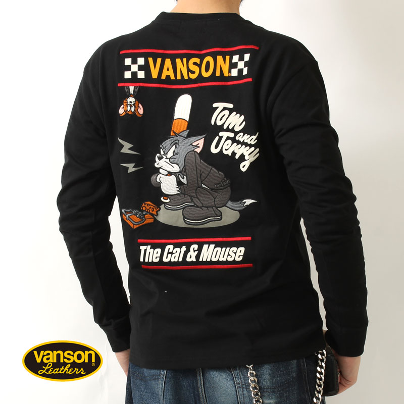 VANSON（バンソン） ロンT トムとジェリー 2024春夏 新作 TJV-2403