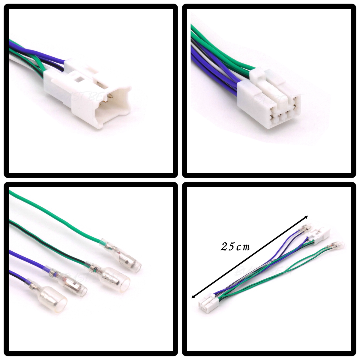 BUST BEAT トヨタ 純正 NSCP-W62 対応 逆カプラー 中継コネクター