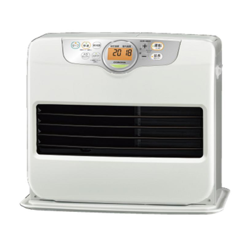 CORONA（コロナ） 石油ファンヒーター Gシリーズ シェルホワイト 木造