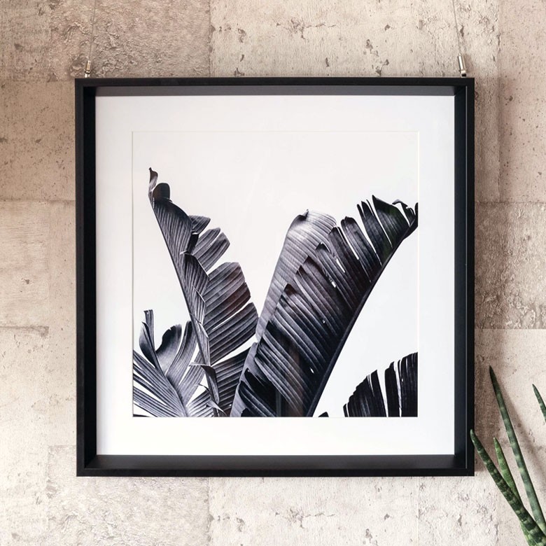 ELEMENTS 壁掛けアート アートフレーム アートパネル モノクロ