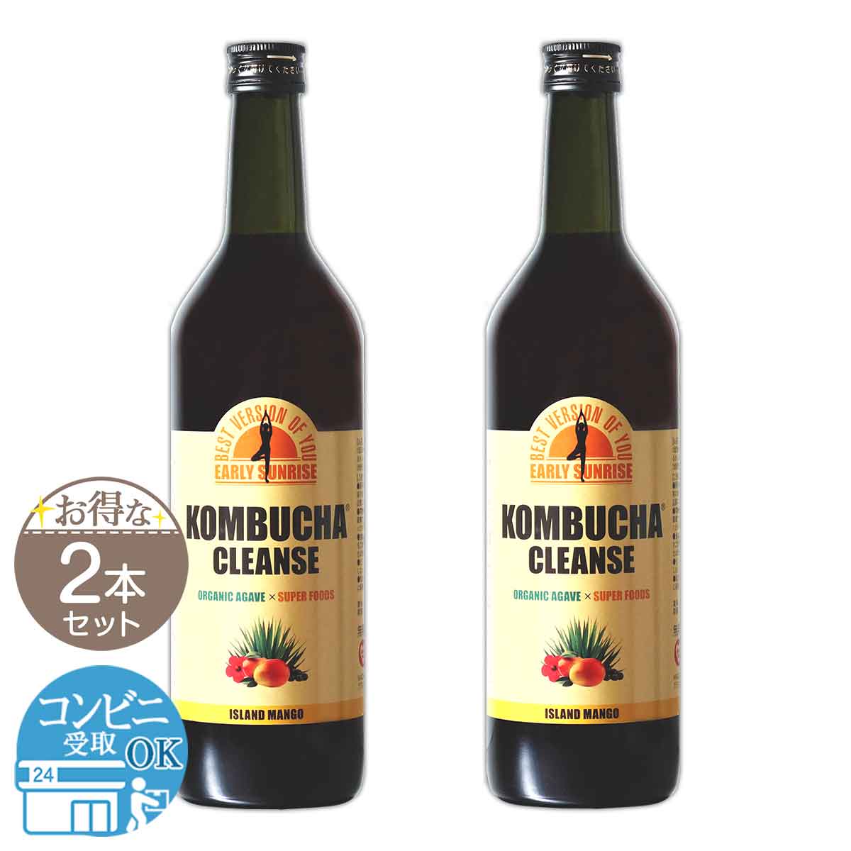 コンブチャクレンズ KOMBUCHA CLEANSE 720ml ユニヴァ・フュージョン