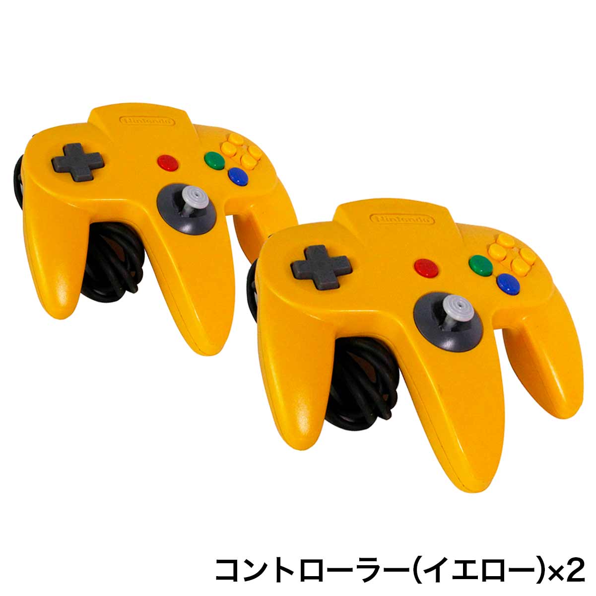 任天堂（Nintendo） ニンテンドー64 本体 コントローラー2個付 すぐ