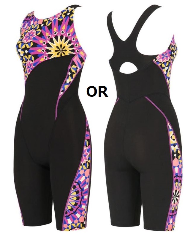 ワコールスイムウェア シェイプアップ オールインワン水着 SFR410