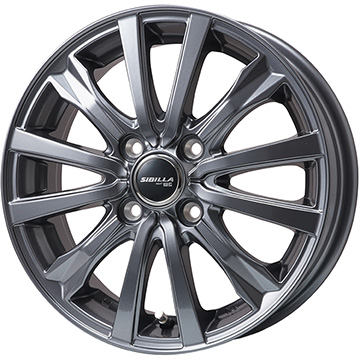 ホイール単品4本セット】 TOPY トピー シビラ NEXT W-5 ディープグレー