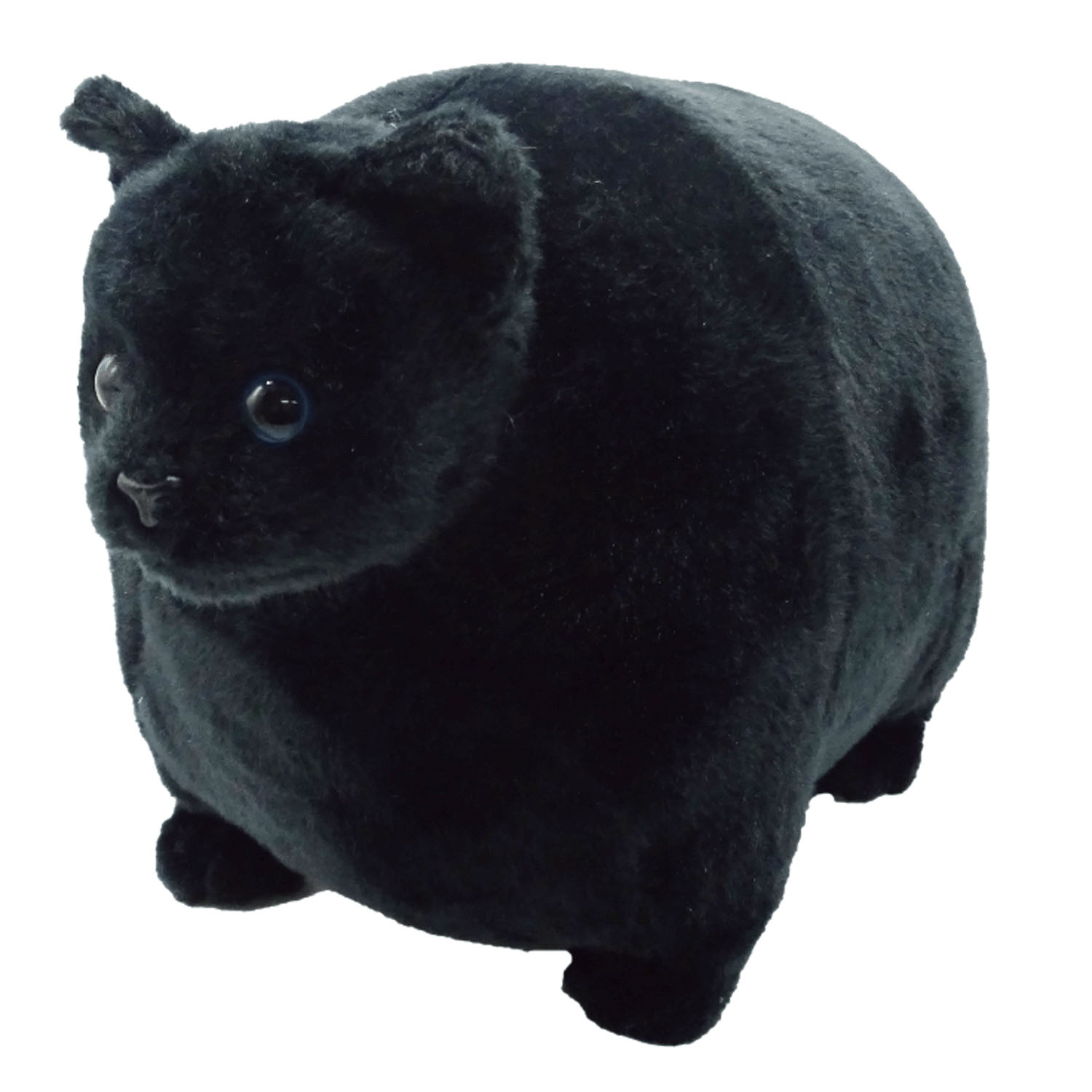 ふとっちぃZOOにゃんこ 黒猫 ぬいぐるみ（クロネコ ねこ ネコ