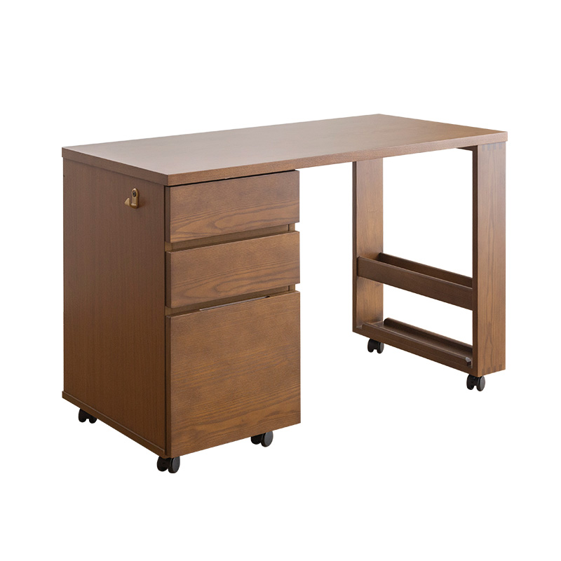 MINT 収納付デスク 机 勉強机 天然木 シンプル システム家具シリーズ