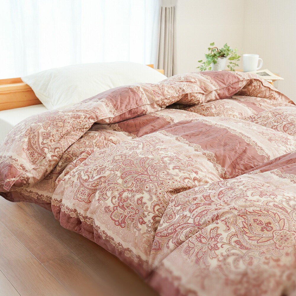 羽毛合掛け布団 シングルロング 日本製 ホワイトダックダウン85% 0.6kg