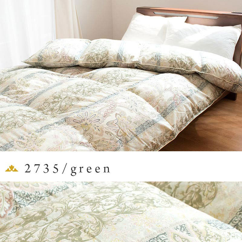 羽毛布団 シングル 日本製 フランス産ダウン90％ 1.0kg 国内洗浄 羽毛