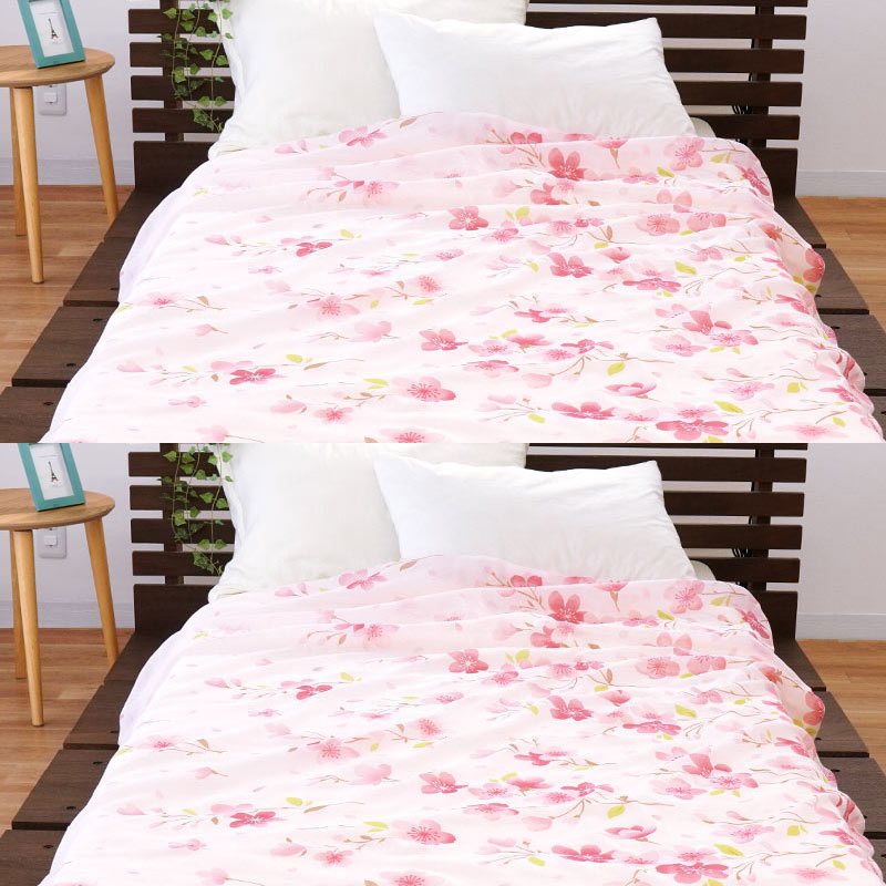 肌掛け布団カバー シングル 140×190cm 2枚セット 綿100％ガーゼ