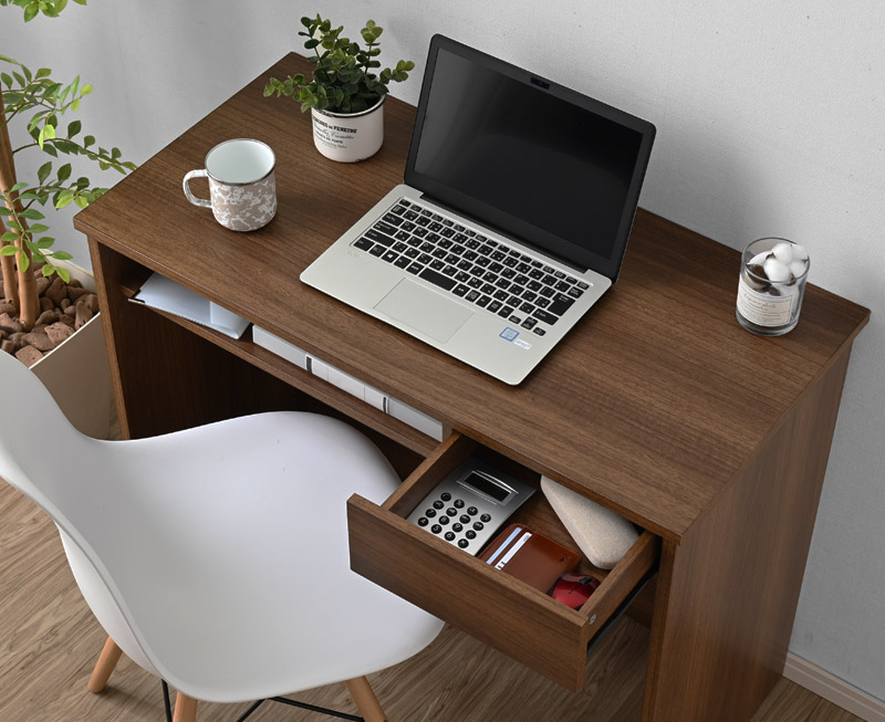 送料無料！！ 木製デスク PCデスク 勉強デスク 机 77.5×44cm 楽天市場