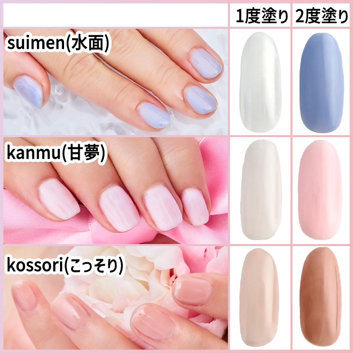 DECORATIVE NAIL ジェルネイル カラージェル 15色 セルフネイル ネイル
