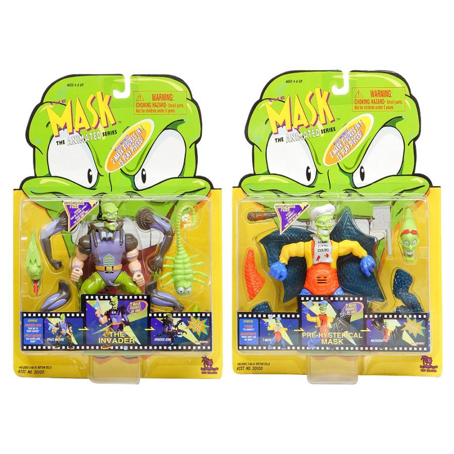 マスク・アニメーション 2-IN-1 MASK アクションフィギュア 6点セット