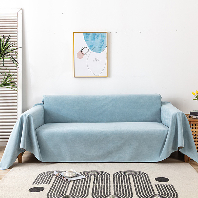 越後片貝紺仁藍染 炬燵カバー ソファカバー ベッドカバー ELEMENTS