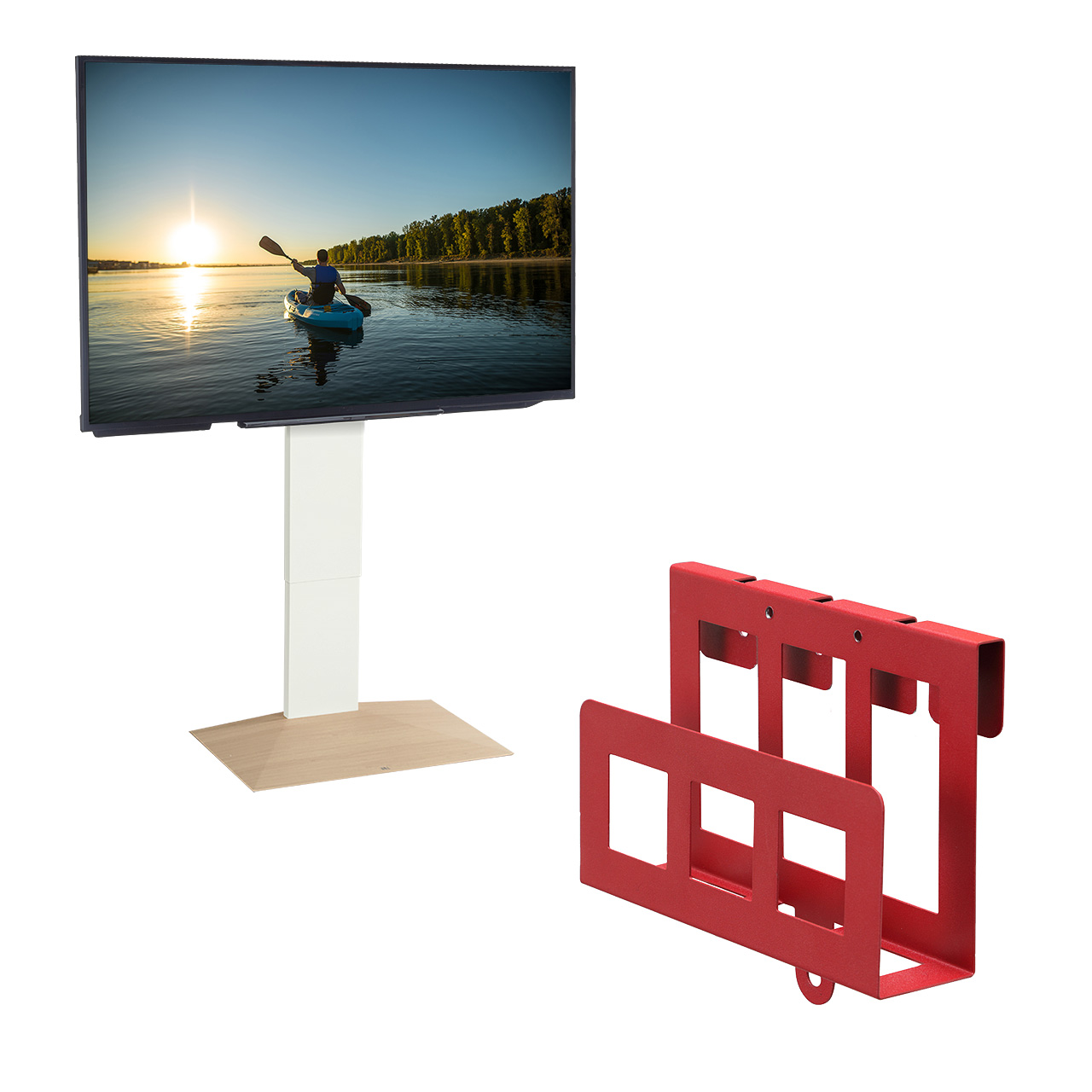 EQUALS（イコールズ） TVスタンド テレビ台 セット WALL 壁寄せテレビ