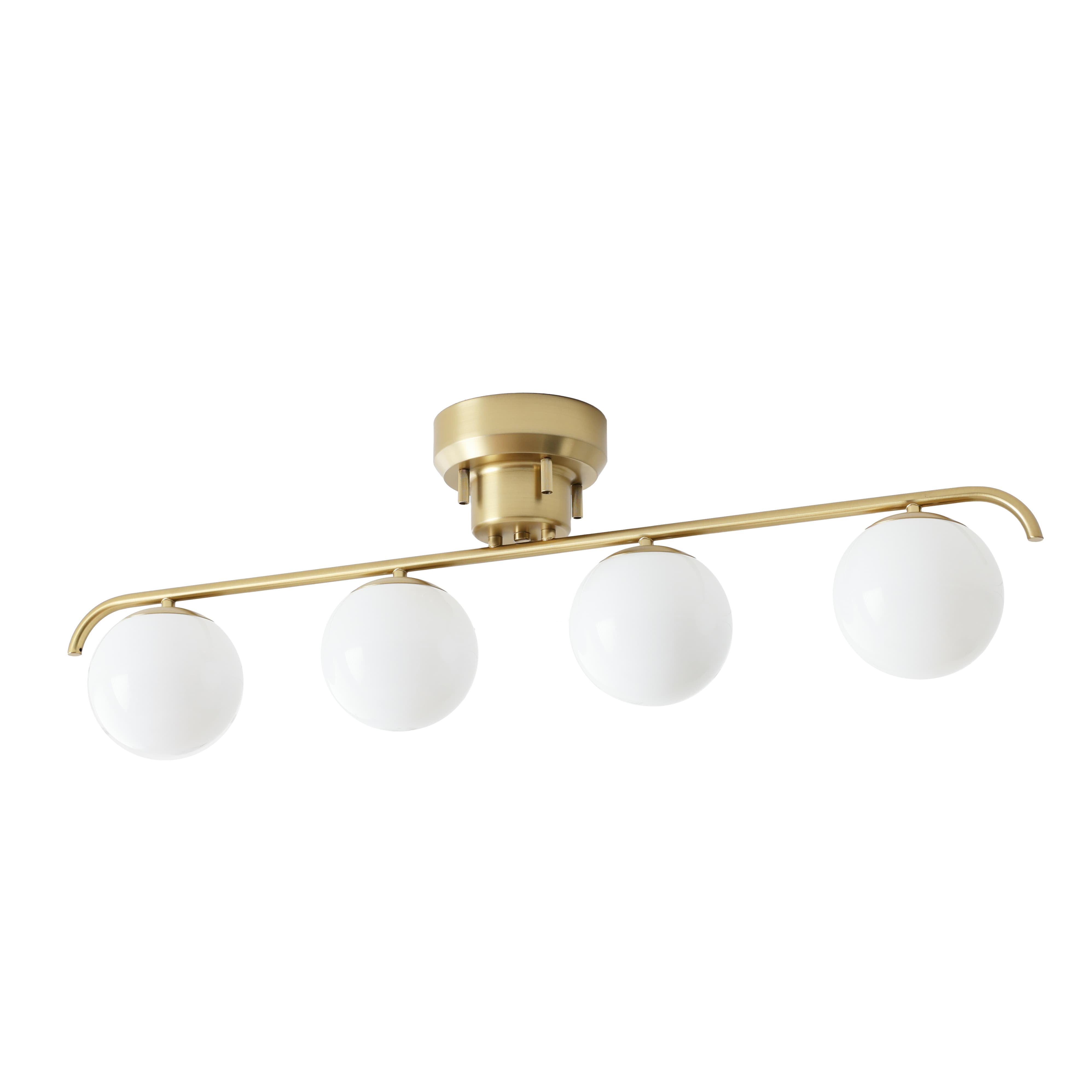 VENTOTA シーリングライト ガラスライト 4灯 リモコン付き 電球