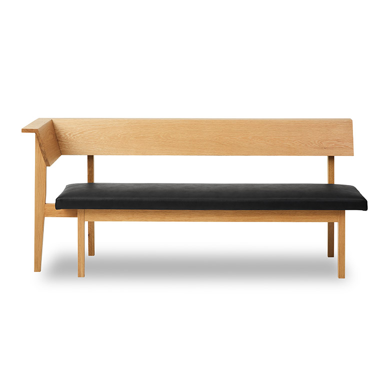 未来商会 ダイニングベンチ 3人掛け 長椅子 ベンチチェア 165cm