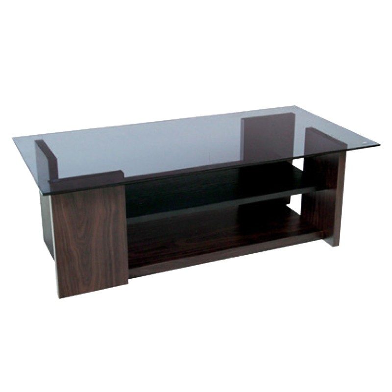 東谷 ローテーブル おしゃれ ガラステーブル 幅100cm 木製 収納付き 下