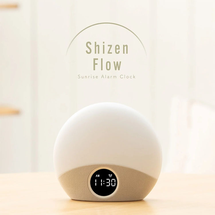Shizen Flow 光目覚ましクロック SZF-01｜シゼンフロー 光目覚まし時計