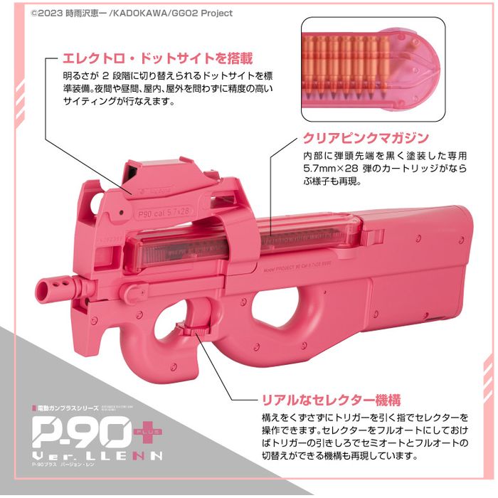 P-90プラス バージョン・レン 電動ガンプラス SAO オルタナティブ