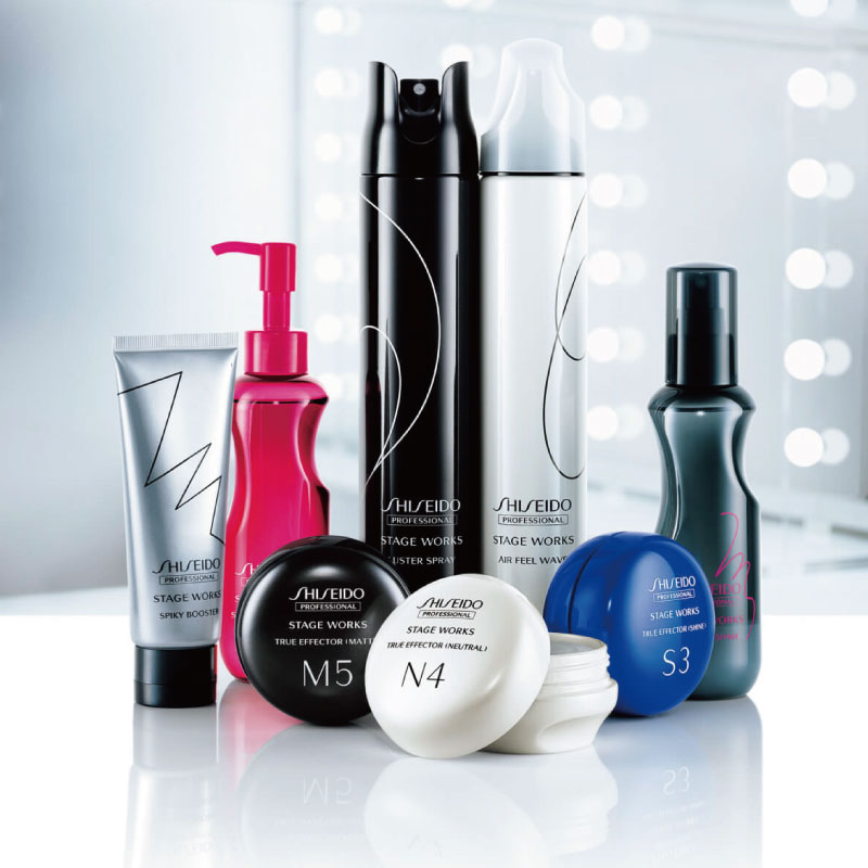 STAGE WORKS 資生堂 ステージワークス スーパーハードスプレー