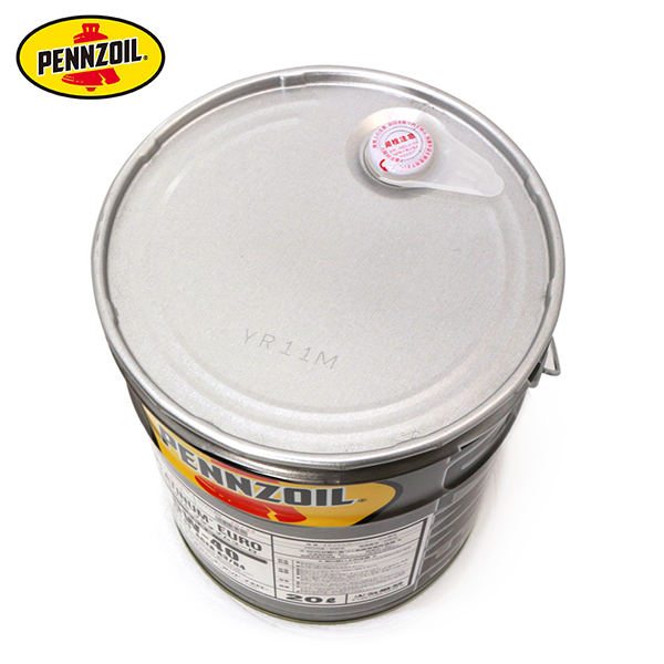 ペンズオイル PENNZOIL PLATINUM EURO 5W-40 20L プラチナムユーロ