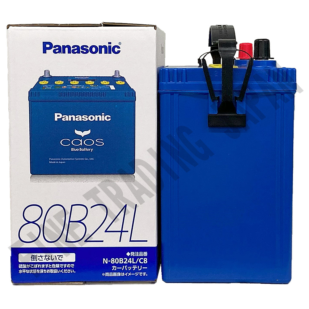 カオス バッテリー パナソニック 80B24L スズキ スイフトスポーツ 4BA