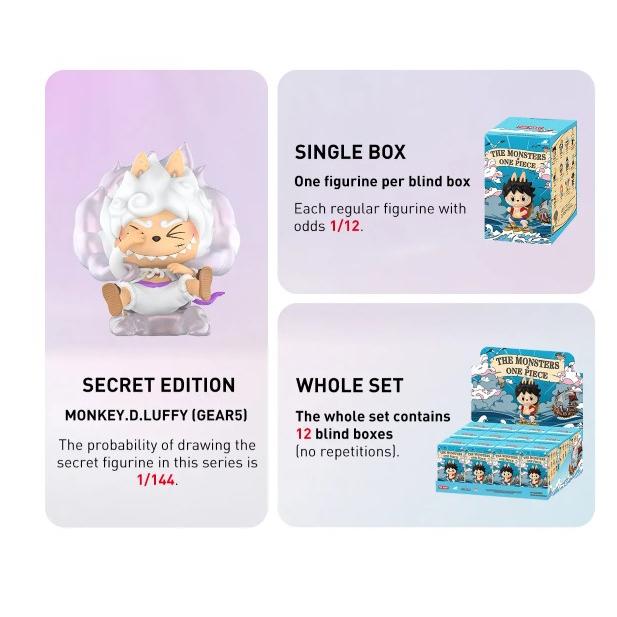 POP MART（ポップマート） 正規品保証 THE MONSTERS × One Piece