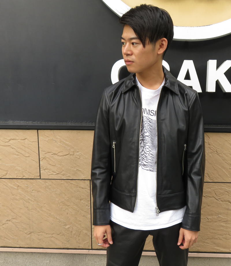 フリーダムレザー 革ジャン レザージャケット 襟付き ライダース