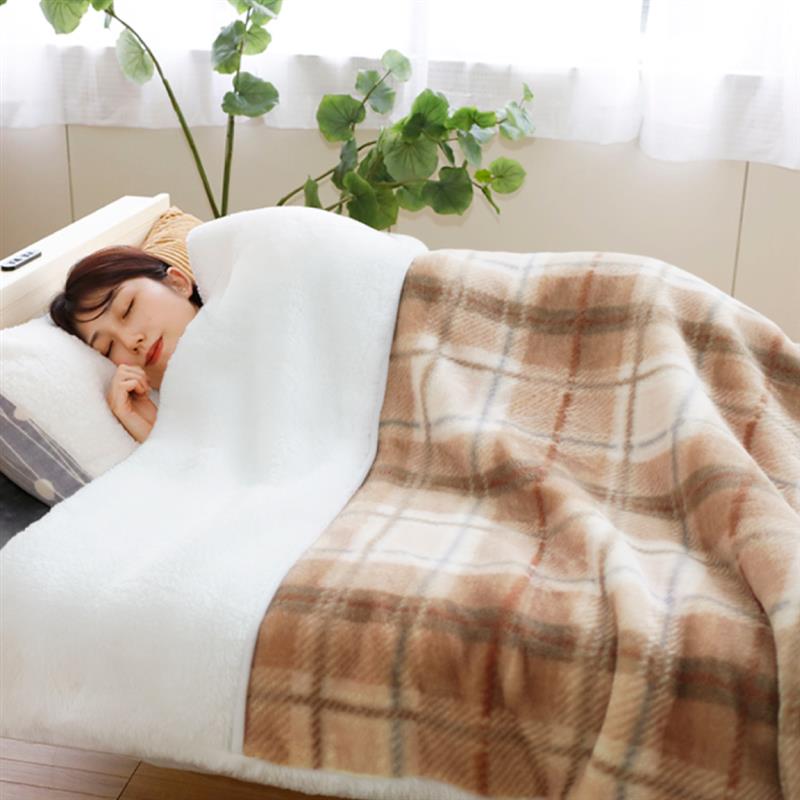 ロマンス小杉 毛布 2枚合わせ 厚手 極厚 シングル 日本製 ブランケット