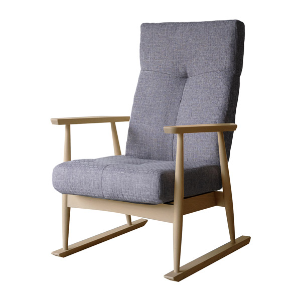 EMOOR（エムール） 高座椅子 リクライニングチェア ポケットコイル 肘