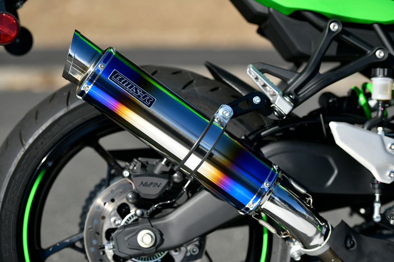 BEAMS G436-54-P1J ZX25R SE 8BK-ZX250H スリップオン R-EVO2 ヒート