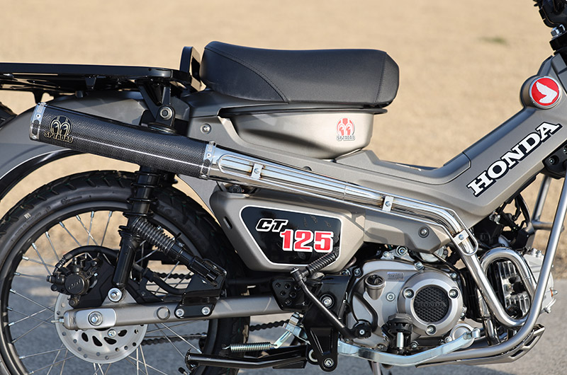 SP TADAO SP忠男マフラー 2023〜 CT125 (8BJ-JA65) ハンターカブ