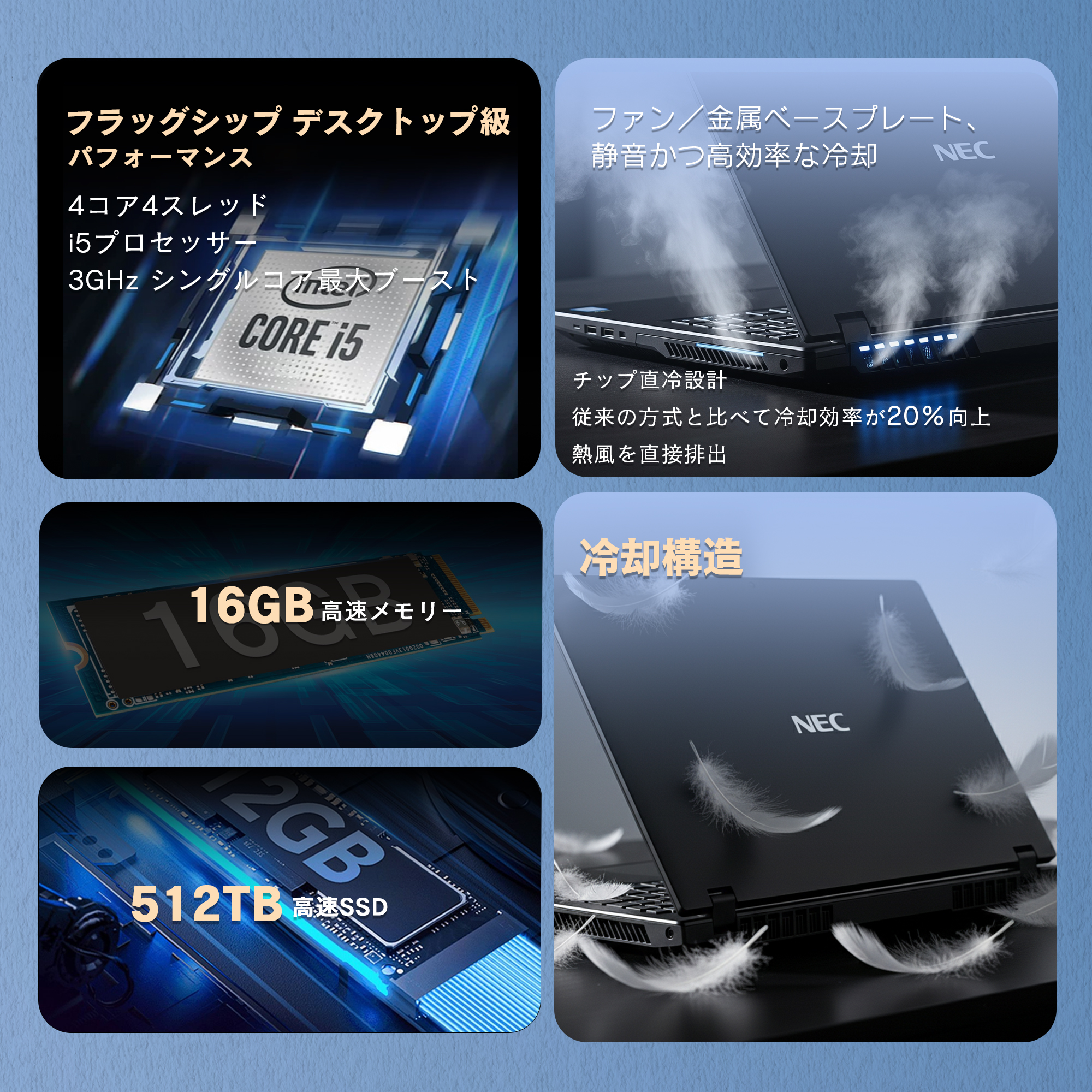 NEC 中古ノートパソコン 初期設定済み 第7世代Core i5 15.6型 NEC