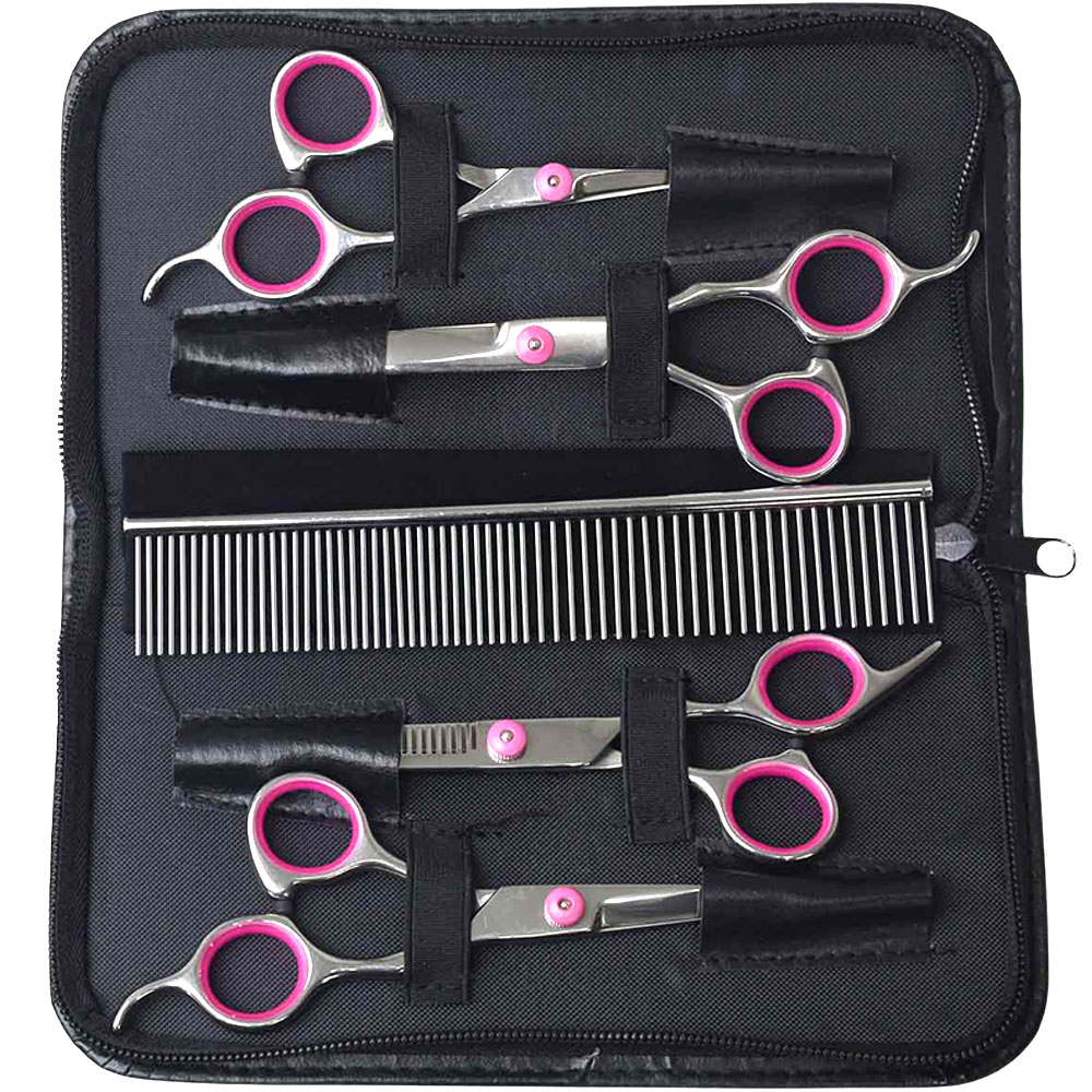 トリミング ハサミ トリミングシザー 右利き 犬 猫 ペット お手入れ