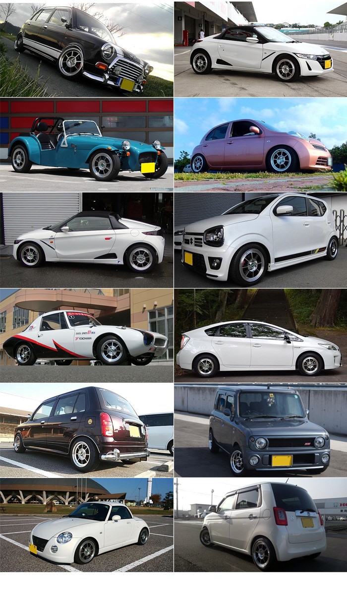 ハヤシレーシング ハヤシストリートホイール TYPE STF 13×6.0J 4H