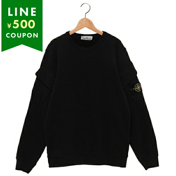 STONE ISLAND（ストーン アイランド） スウェット トレーナー ブラック