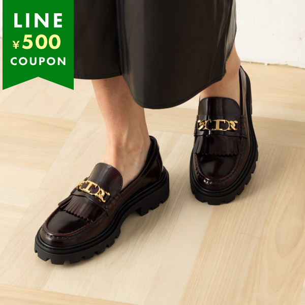 TOD'S（トッズ） ローファー オックスフォード ワインレッド