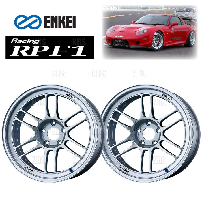 ENKEI（エンケイ） RPF1 (シルバー/フロントフェイス) 7.0J x 15インチ