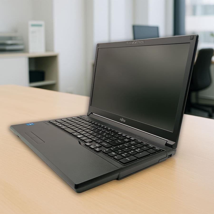 富士通（FUJITSU） 中古 ノートパソコン Office付き Windows11
