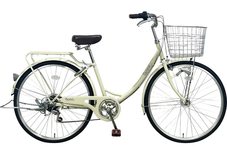 2/27-3/1 ポイント5倍 カラコル 外装6段変速 26型 : イオンバイク