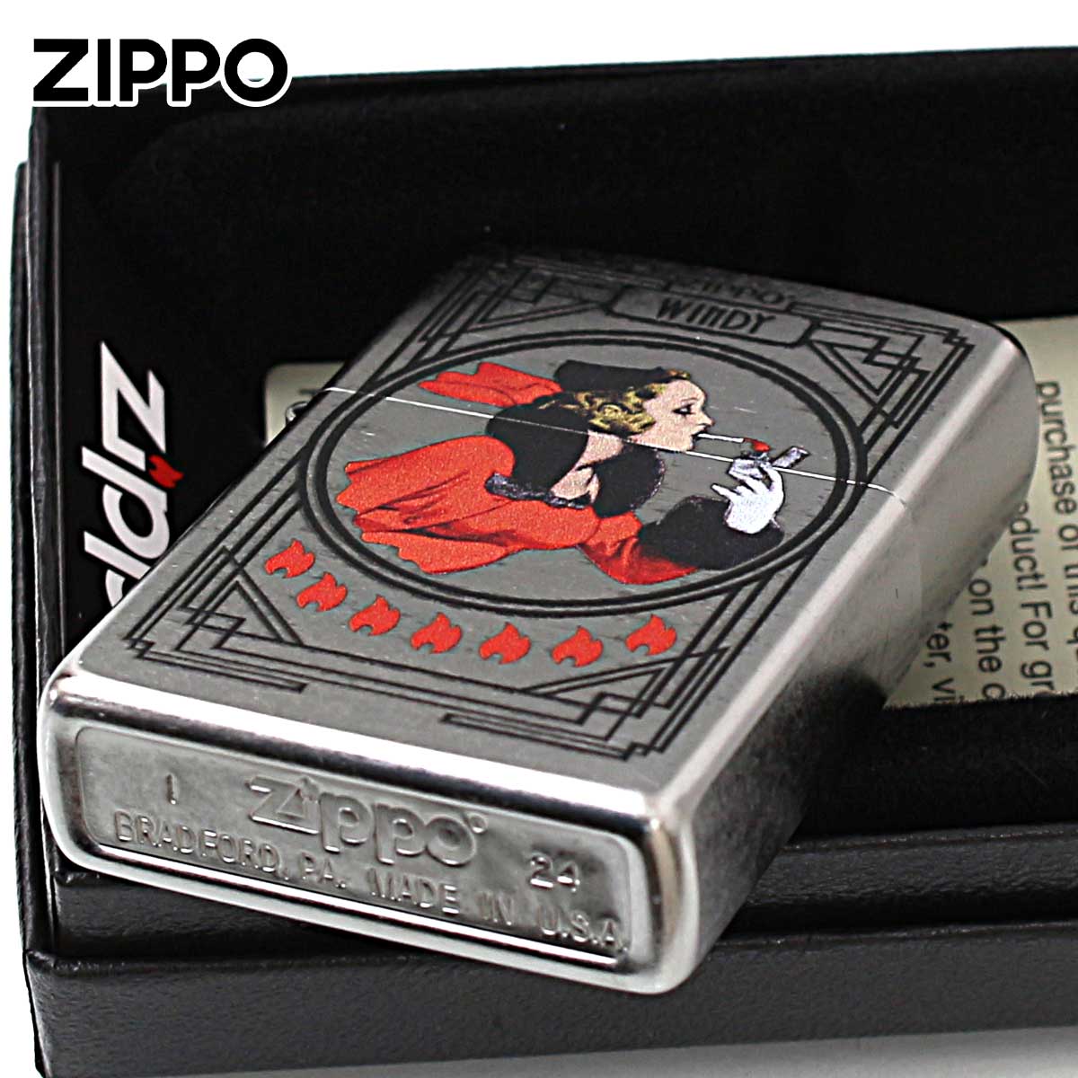ZIPPO（ジッポー） ジッポライター ウインディ ガール Windy Girl