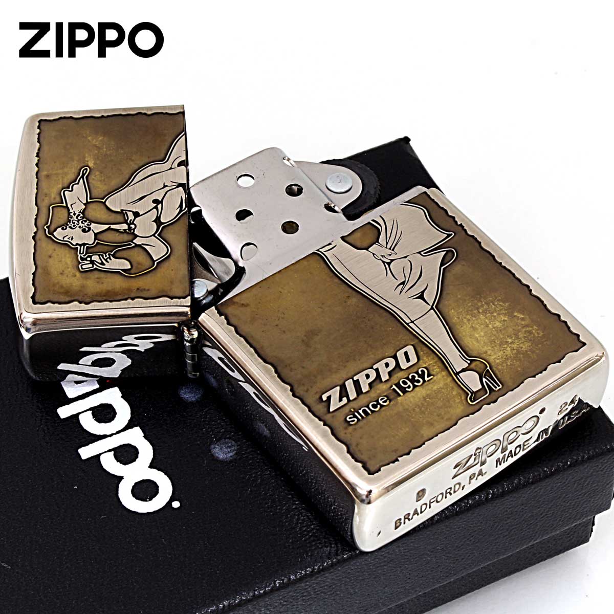 ZIPPO（ジッポー） ジッポライター ビンテージ風 ウインディ Windy